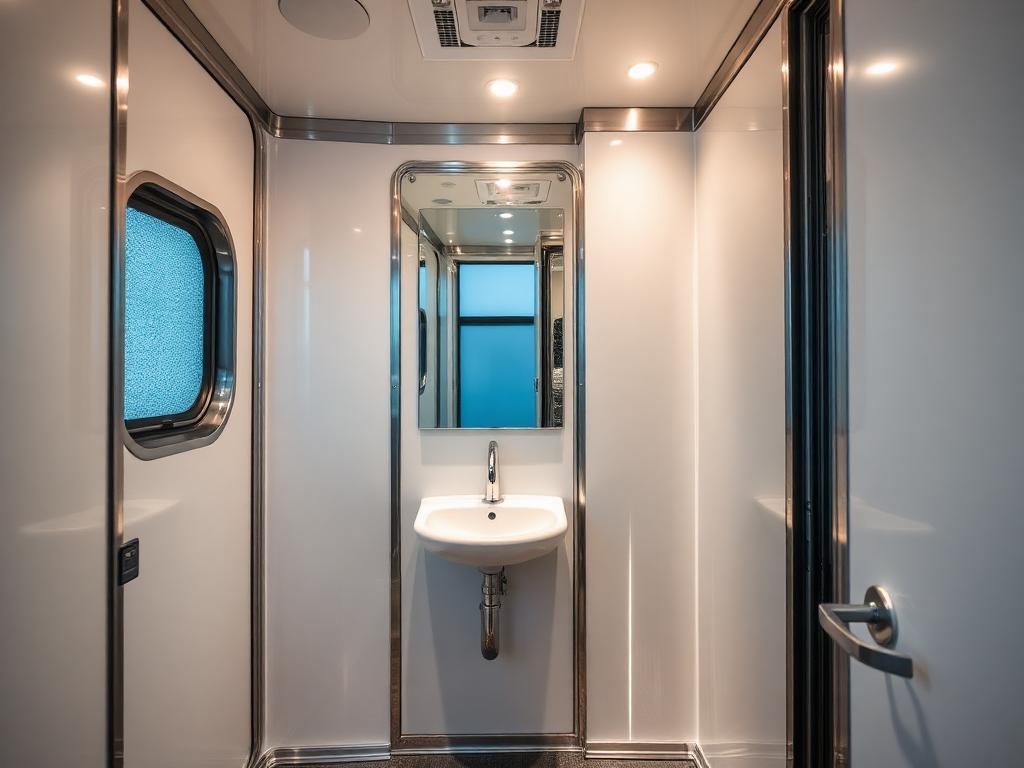 Luxury Restroom Trailers in Newton, KS